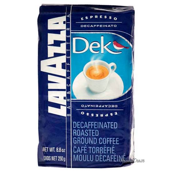 Dek Espresso Decaffeinated Roast Ground Coffee by Lavazza for - 8.8 oz