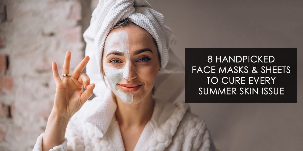 Handpicked Face Masks & Sheets to Cure Every Summer Skin Issue