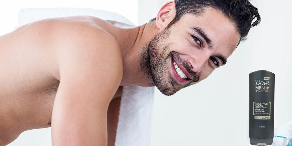 Sensitive Clean Body And Face Wash for Men